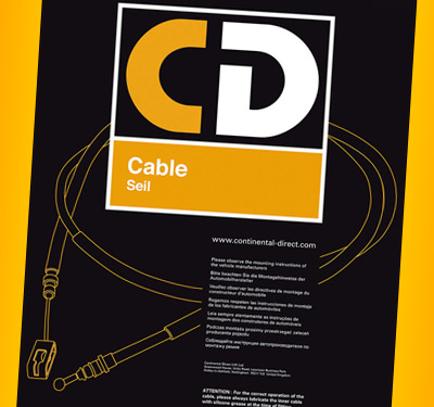 CD Hand Brake Cable